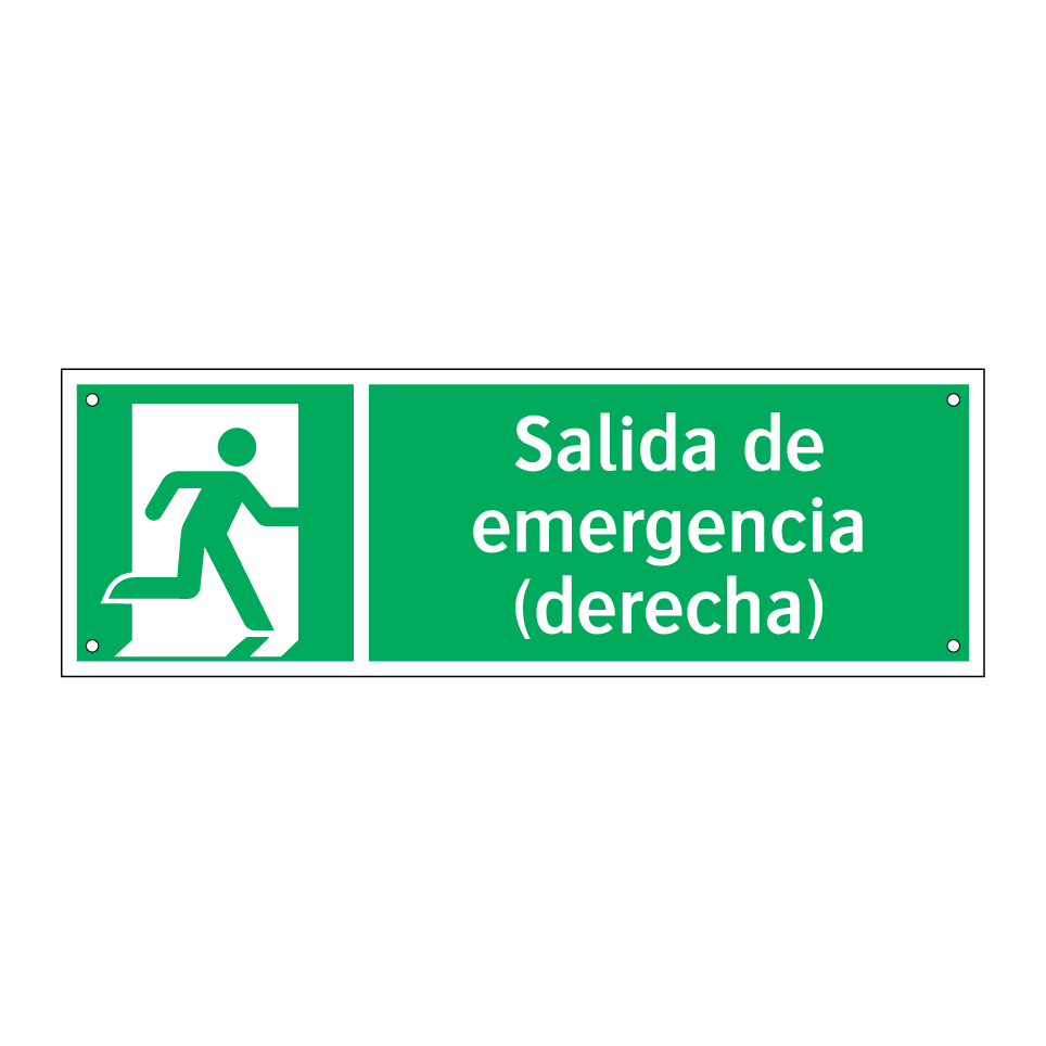 Salida de emergencia (derecha)