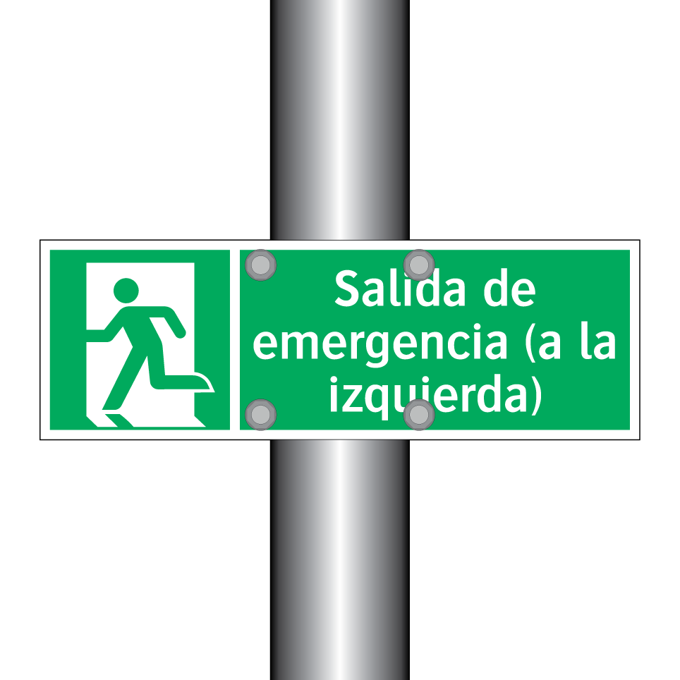 Salida de emergencia (a la izquierda)