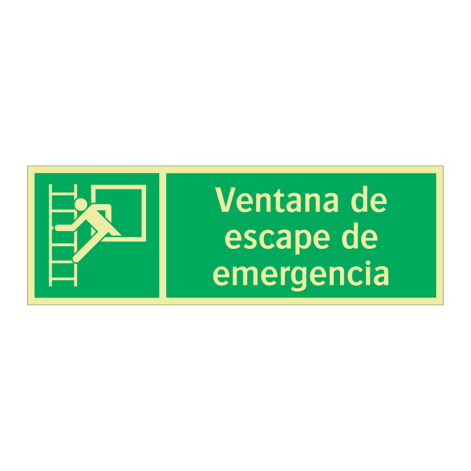 Ventana de escape de emergencia