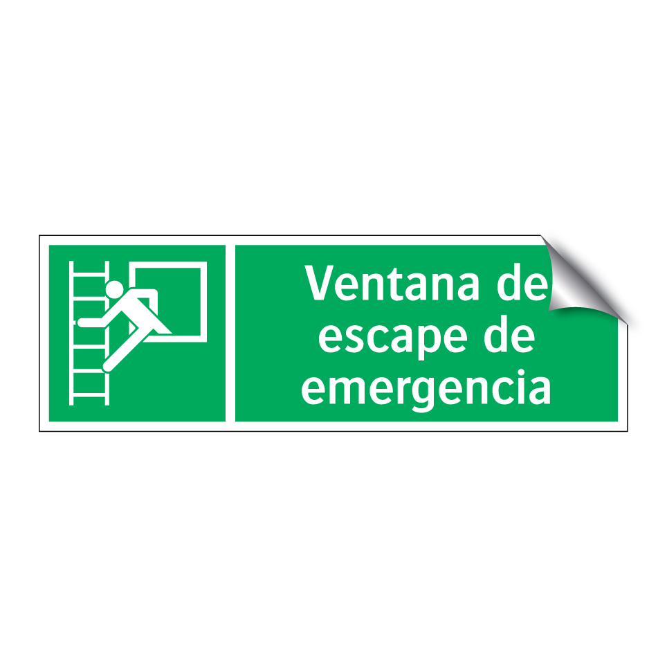 Ventana de escape de emergencia