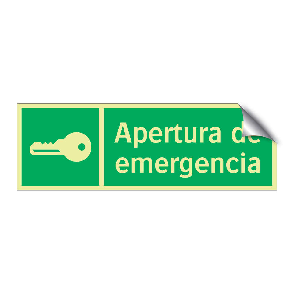 Apertura de emergencia