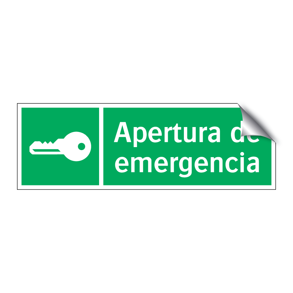 Apertura de emergencia
