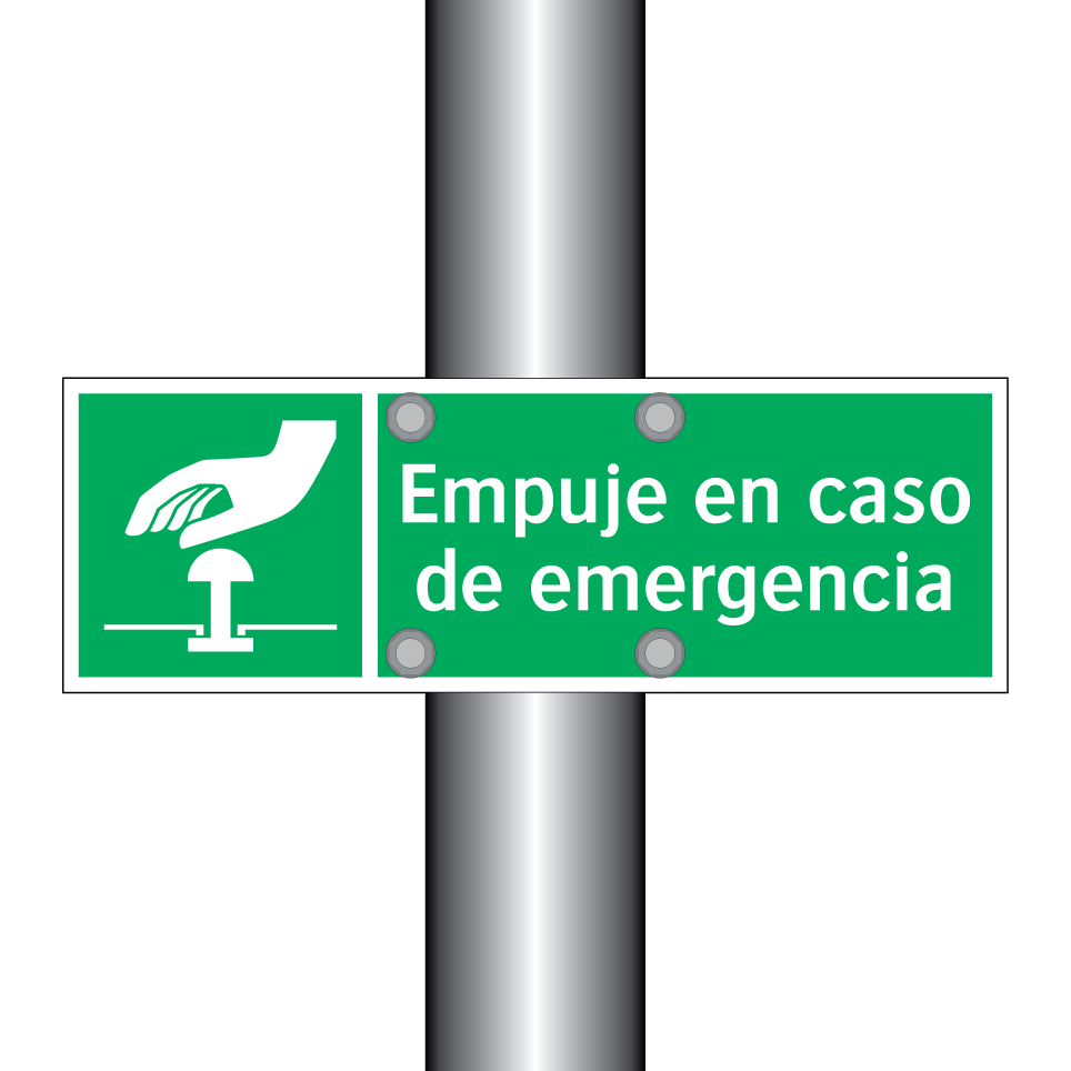 Empuje en caso de emergencia