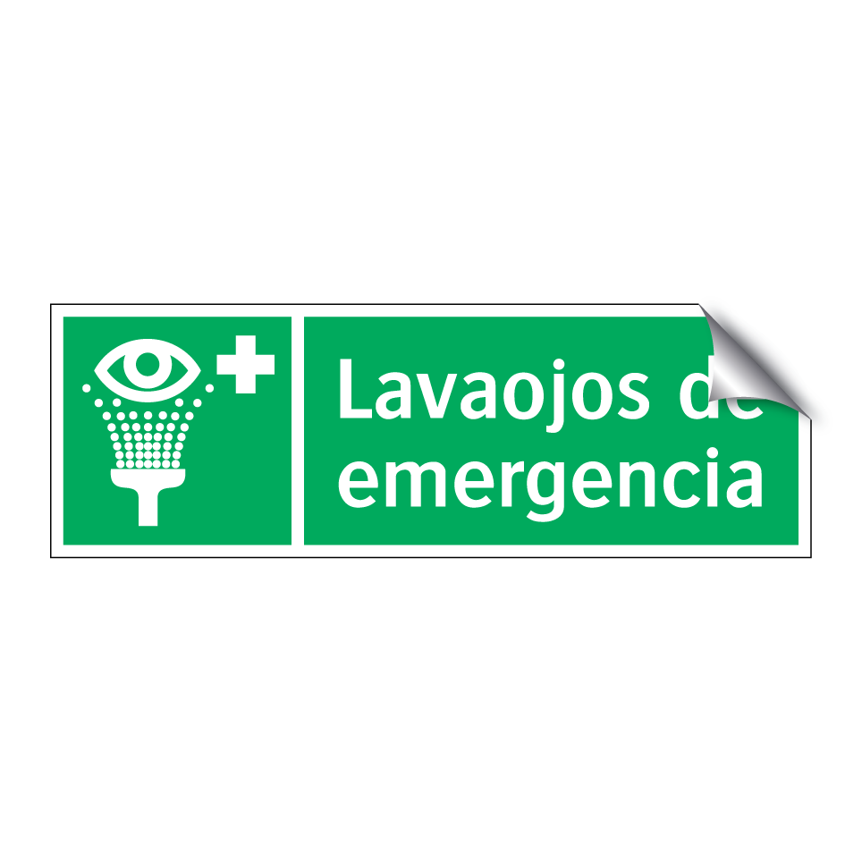 Lavaojos de emergencia