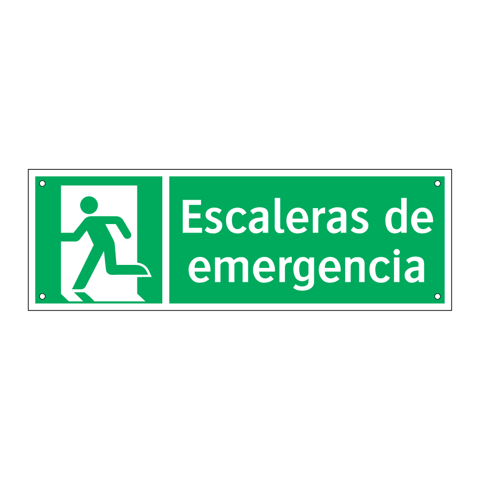 Escaleras de emergencia