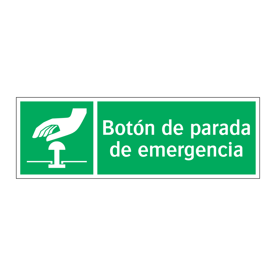 Botón de parada de emergencia