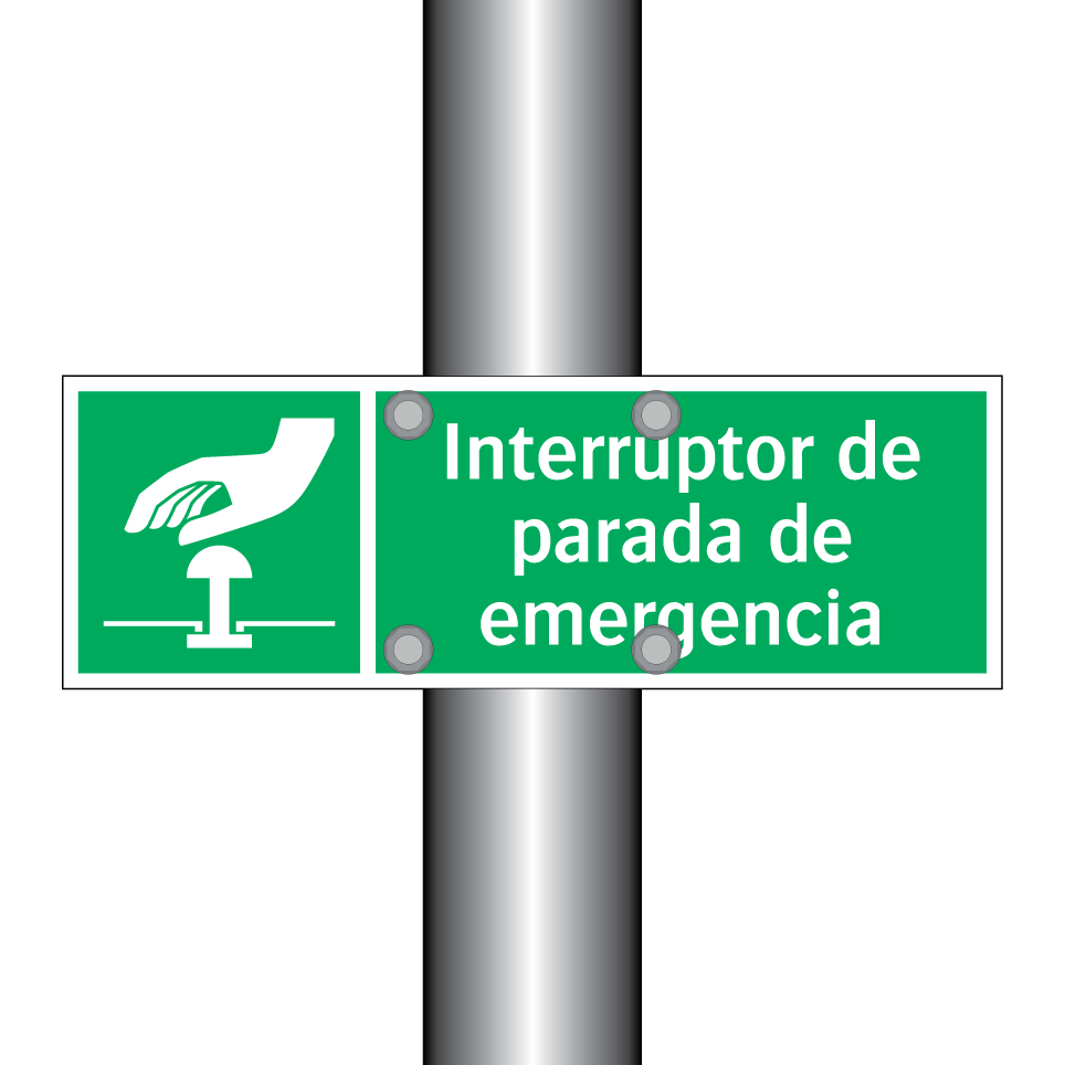 Interruptor de parada de emergencia