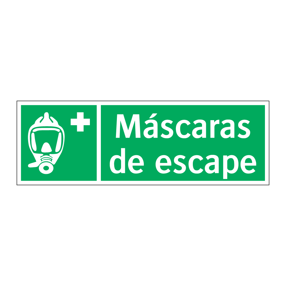 Máscaras de escape