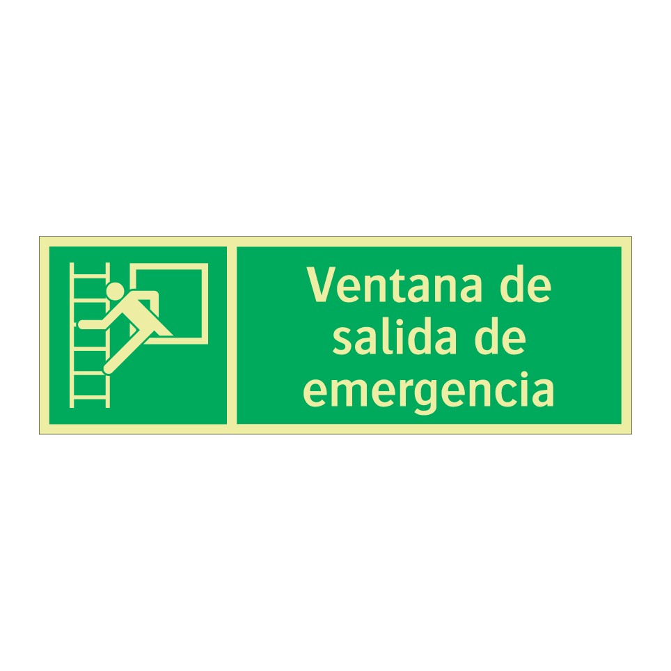 Ventana de salida de emergencia