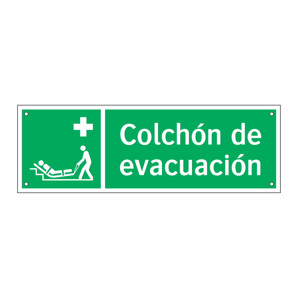 Colchón de evacuación