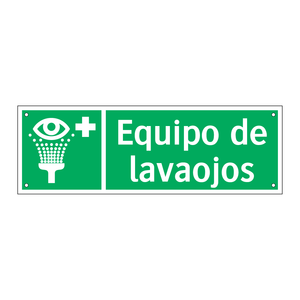 Equipo de lavaojos