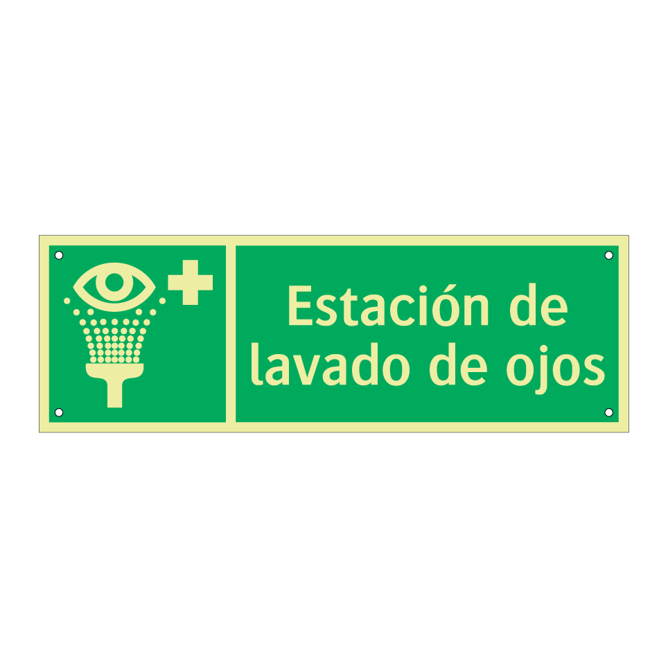 Estación de lavado de ojos