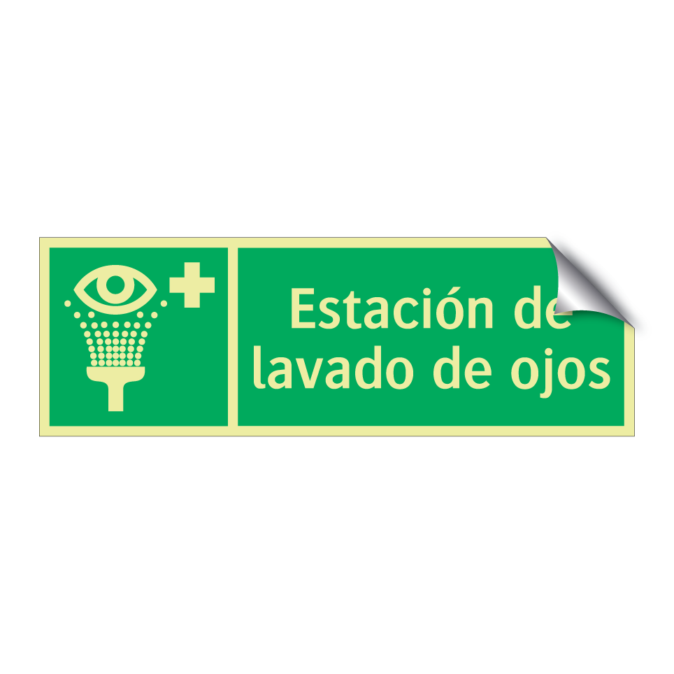 Estación de lavado de ojos