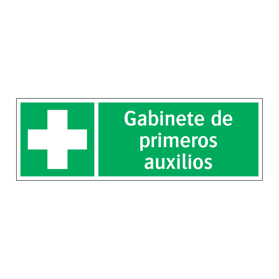 Gabinete de primeros auxilios