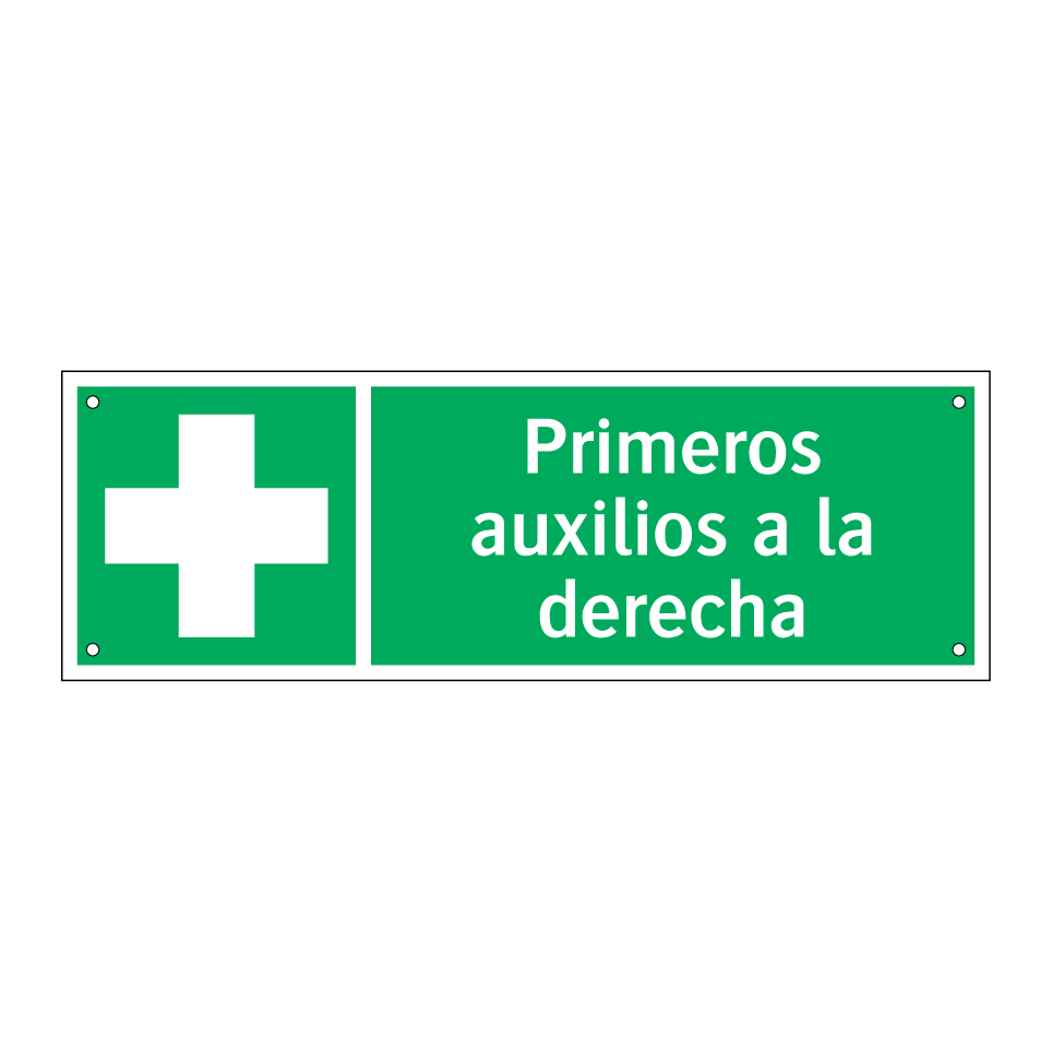 Primeros auxilios a la derecha