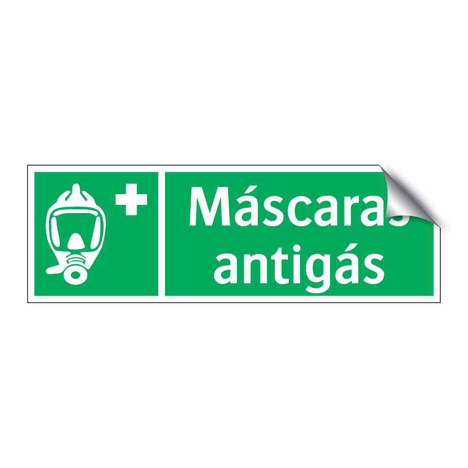 Máscaras antigás