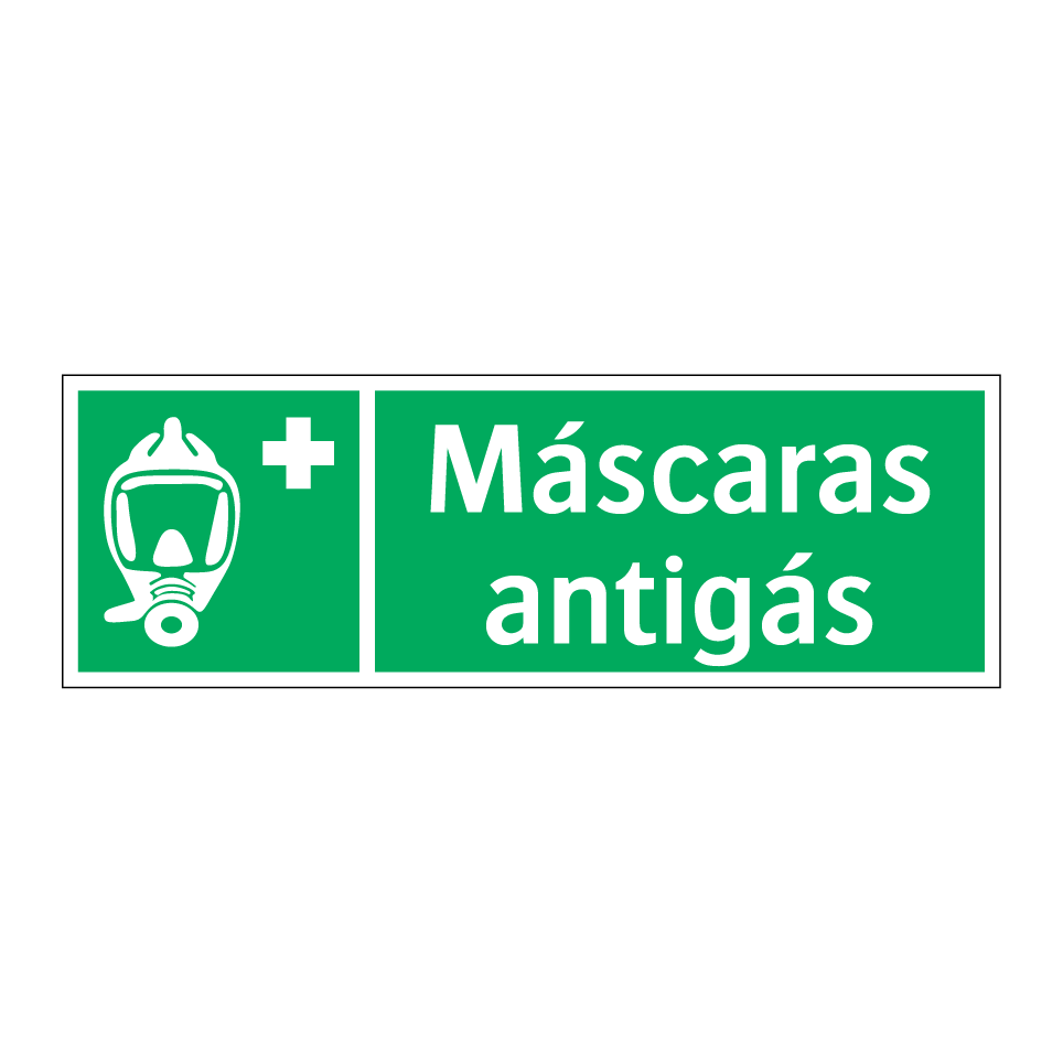 Máscaras antigás