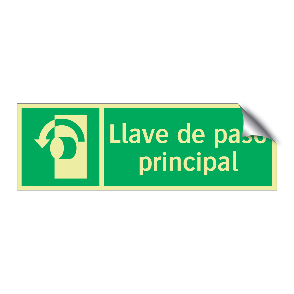 Llave de paso principal