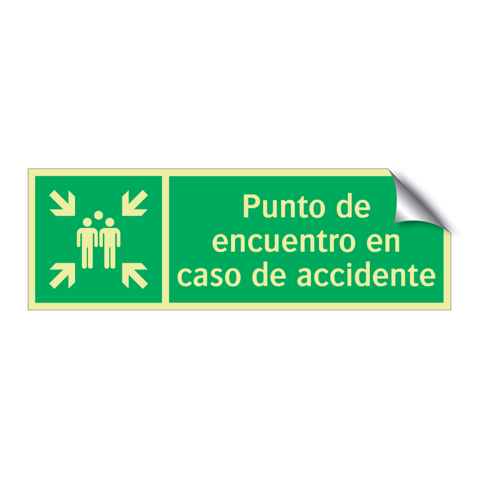 Punto de encuentro en caso de accidente