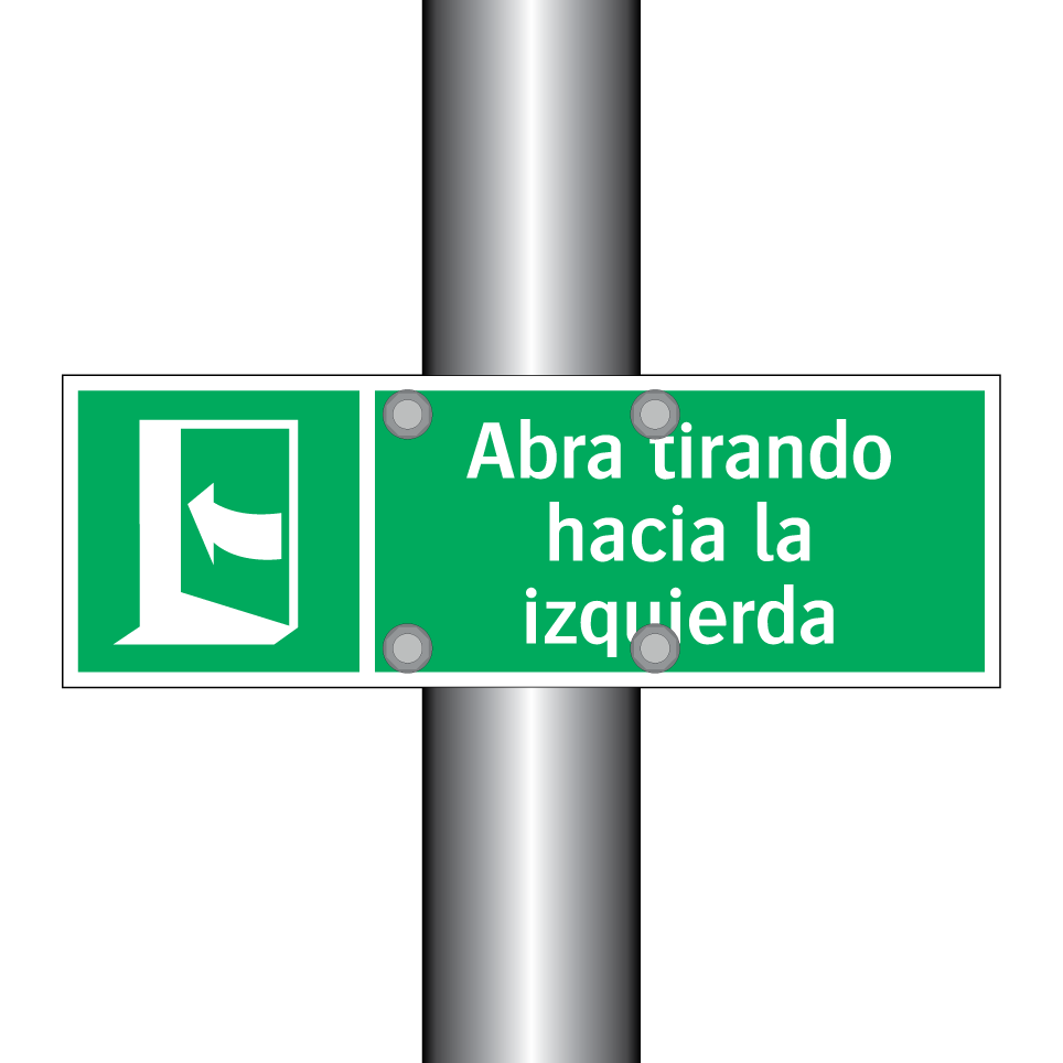Abra tirando hacia la izquierda