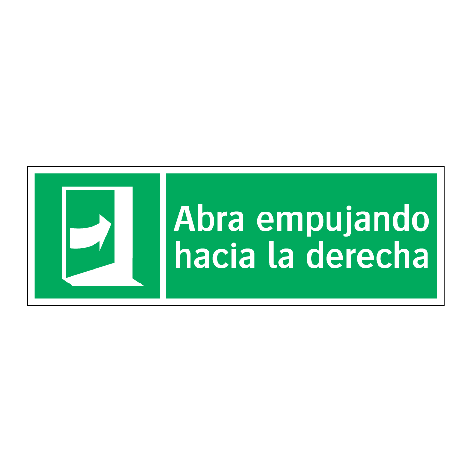 Abra empujando hacia la derecha