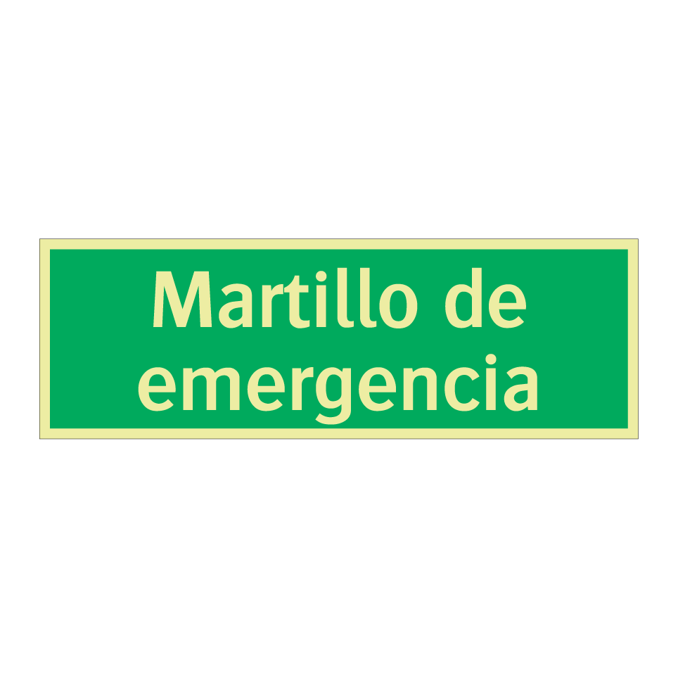 Martillo de emergencia