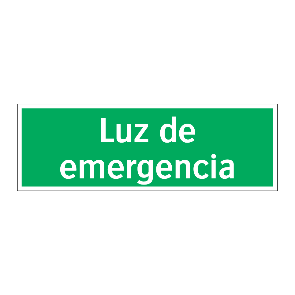 Luz de emergencia