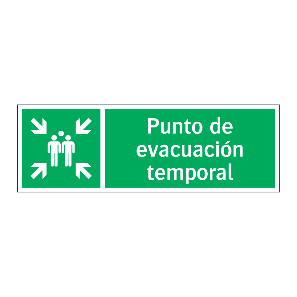 Punto de evacuación temporal