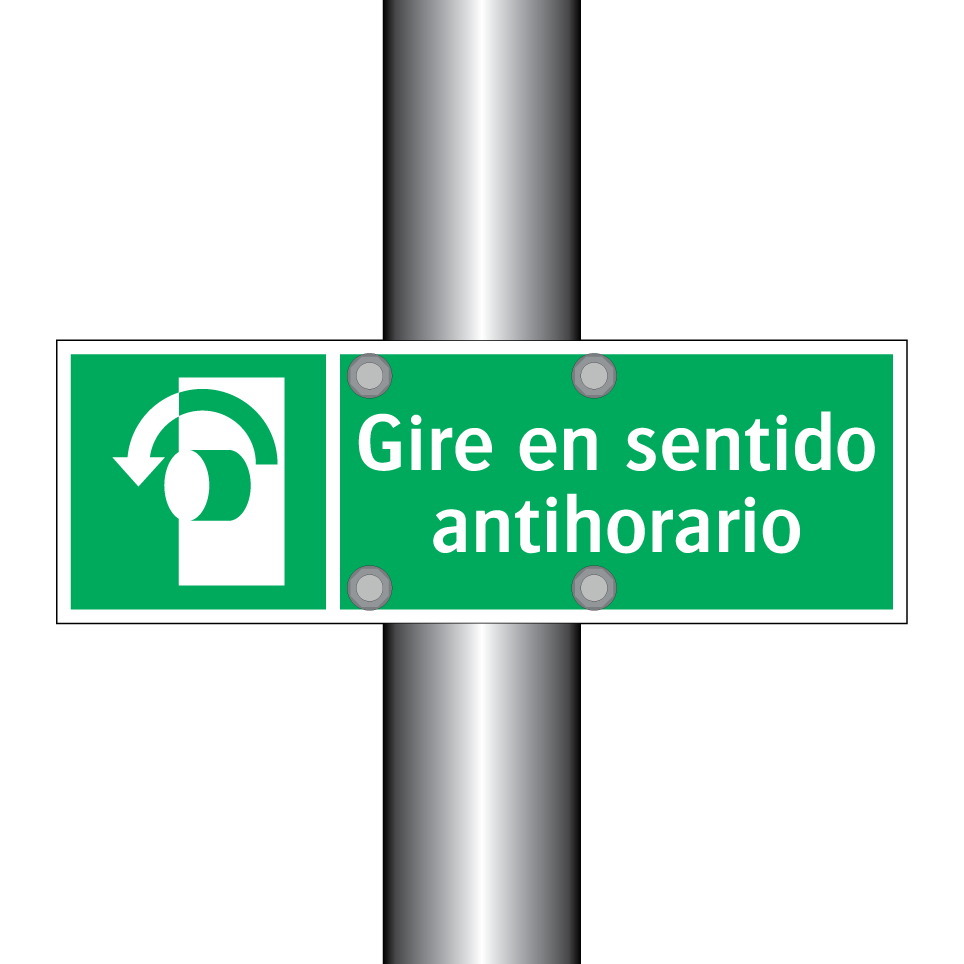 Gire en sentido antihorario