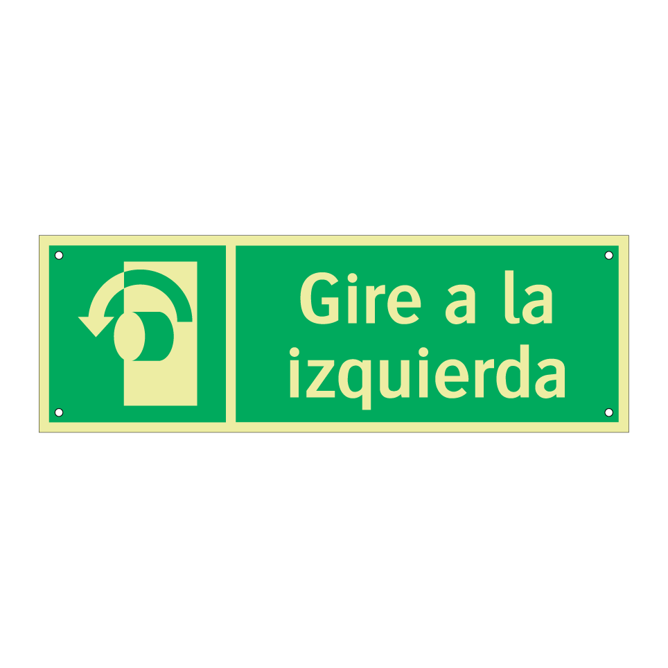 Gire a la izquierda