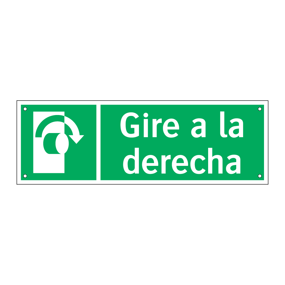 Gire a la derecha