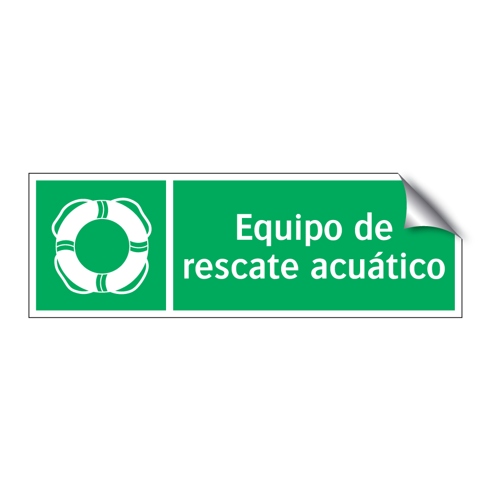 Equipo de rescate acuático