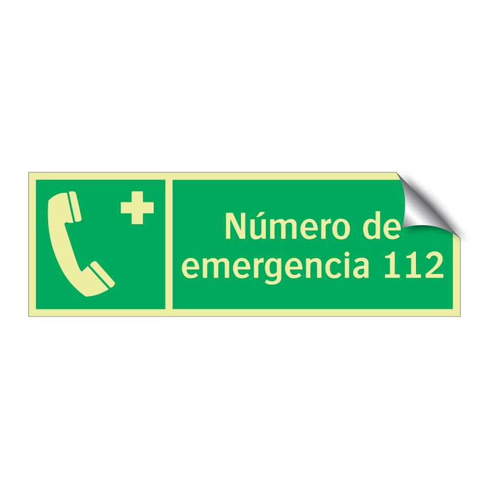 Número de emergencia 112