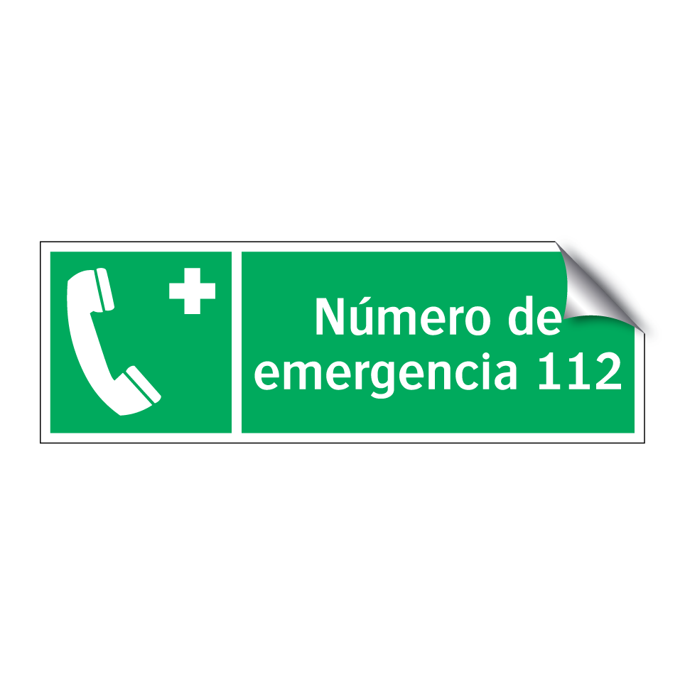Número de emergencia 112