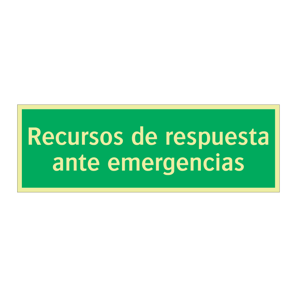 Recursos de respuesta ante emergencias