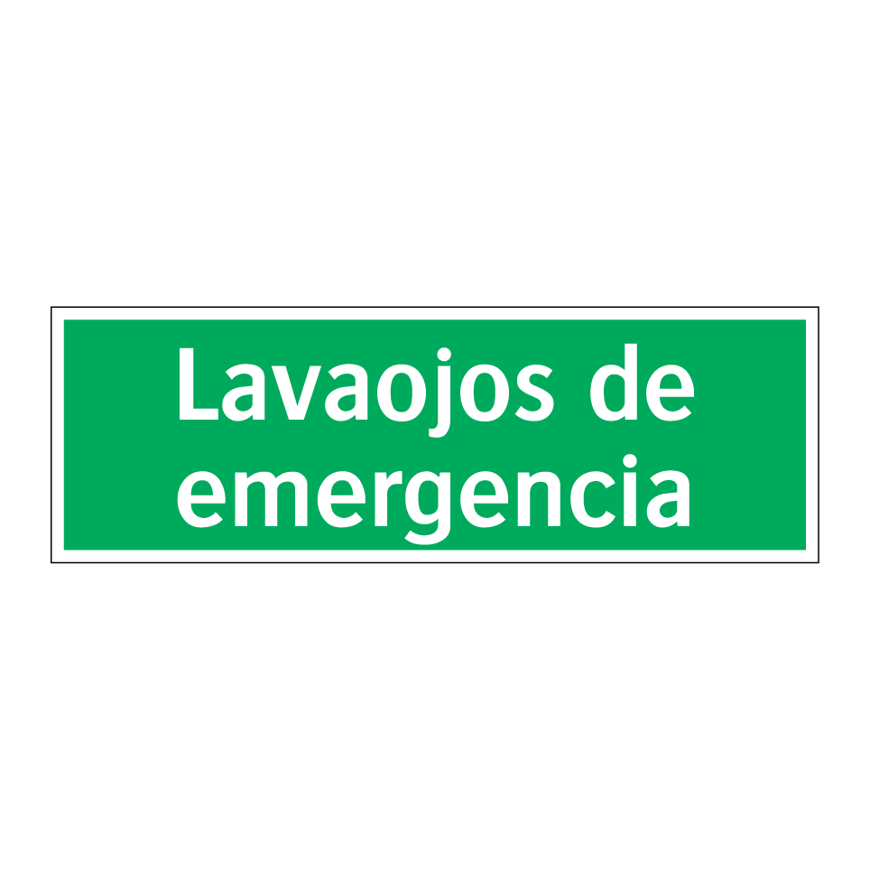Lavaojos de emergencia