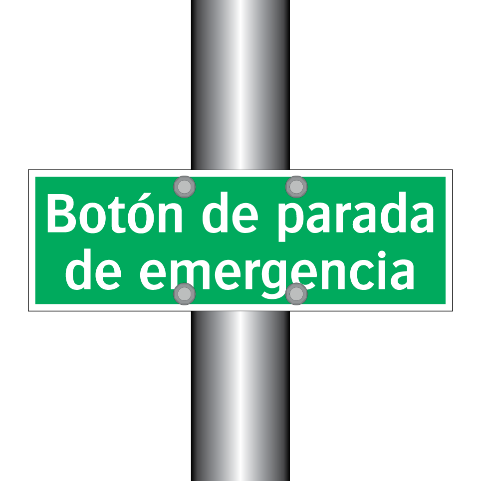 Botón de parada de emergencia