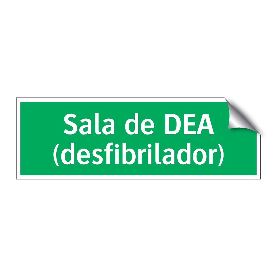 Sala de DEA (desfibrilador)