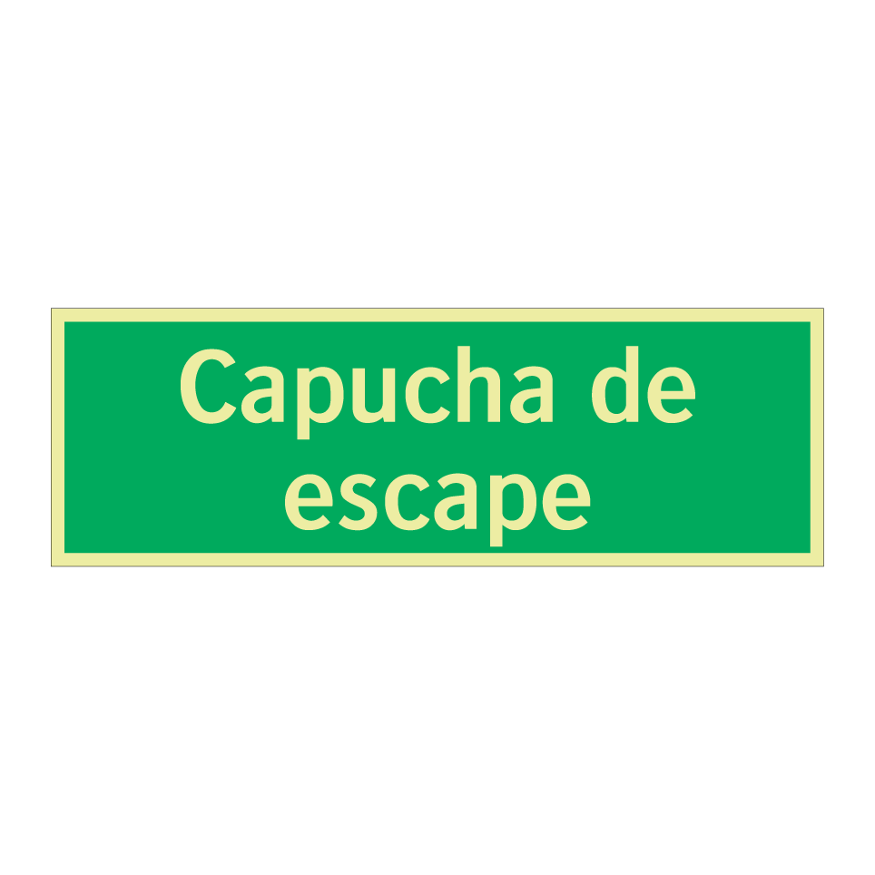 Capucha de escape