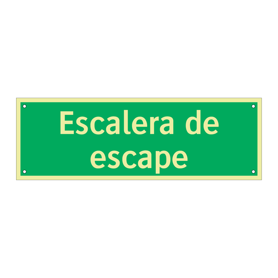 Escalera de escape