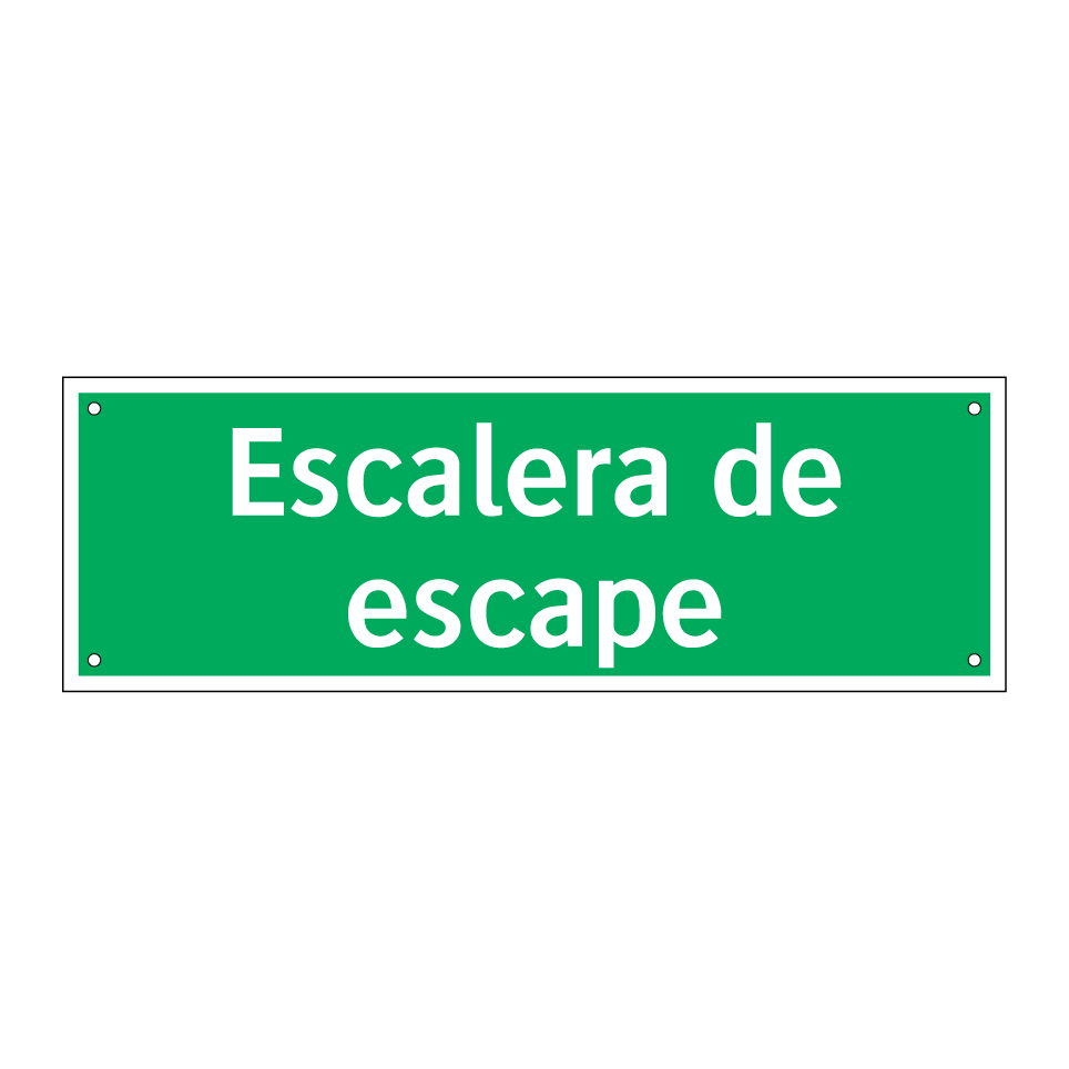 Escalera de escape