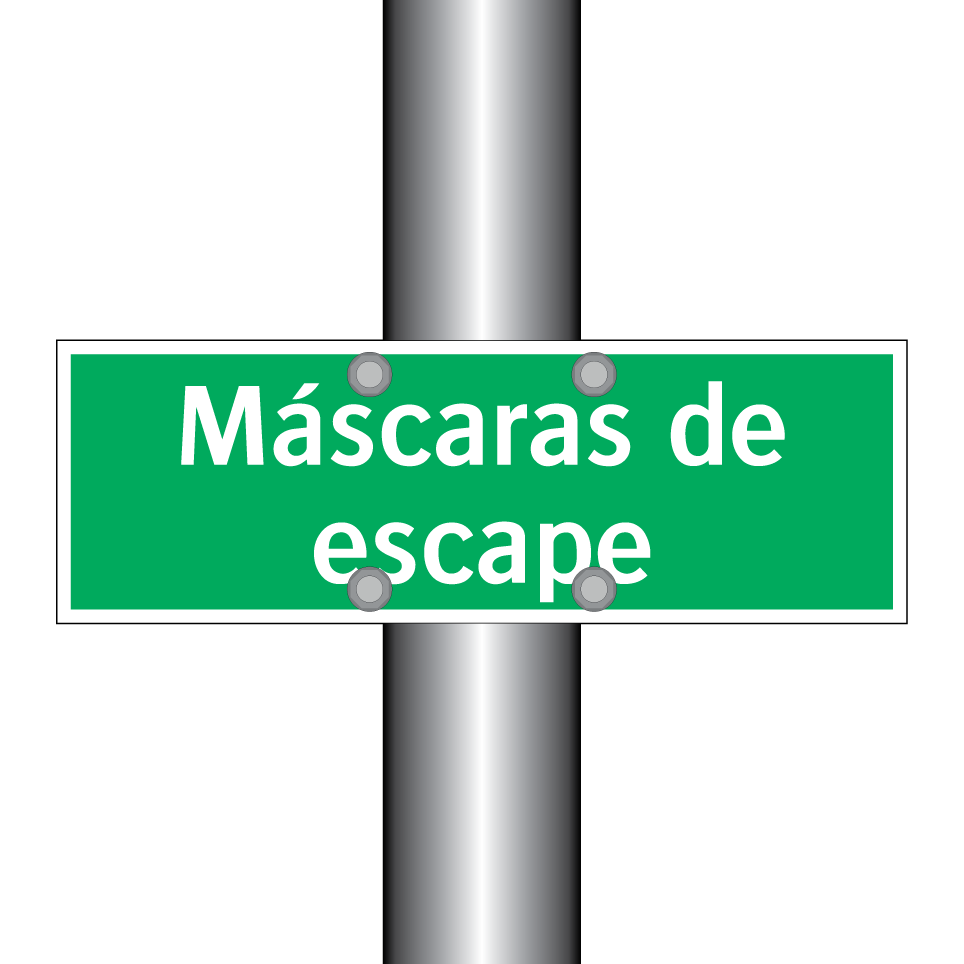 Máscaras de escape