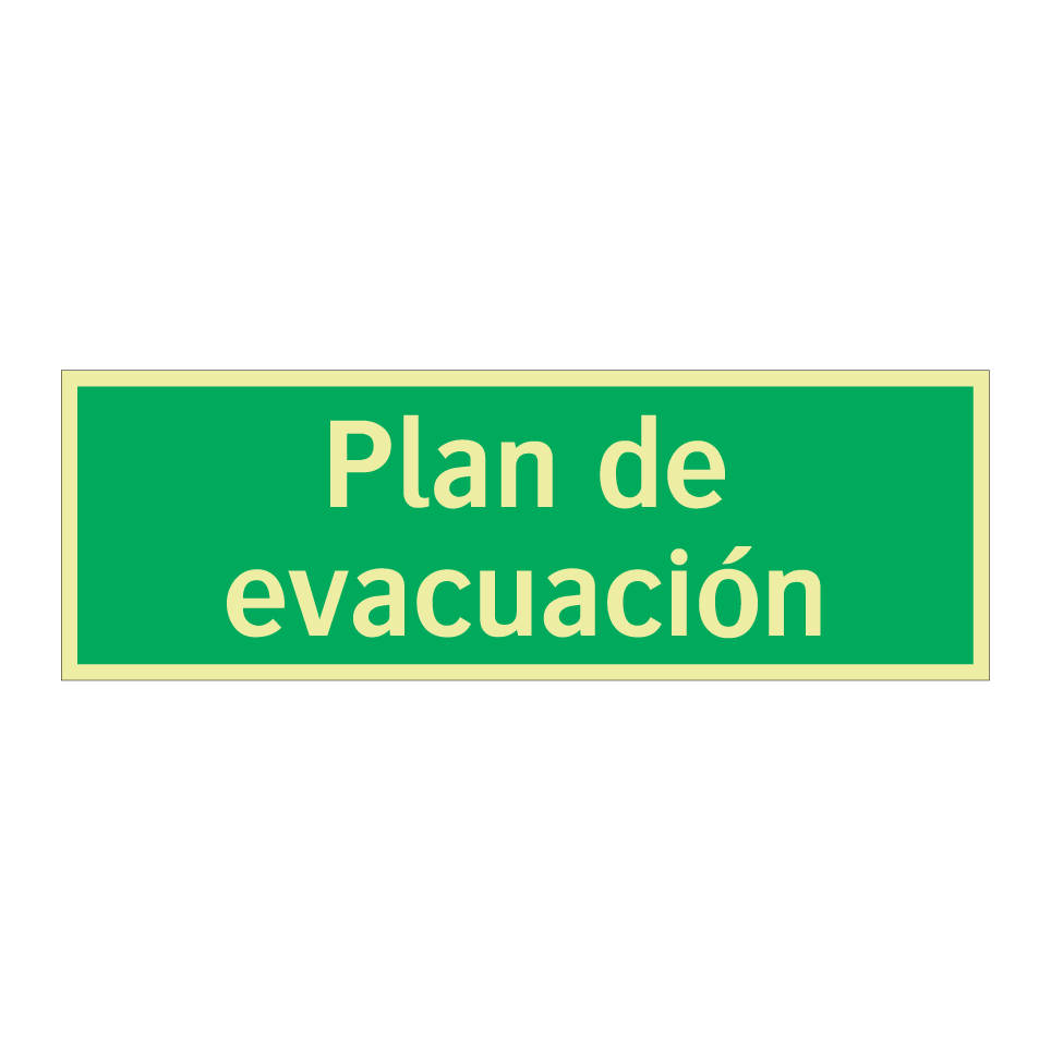 Plan de evacuación