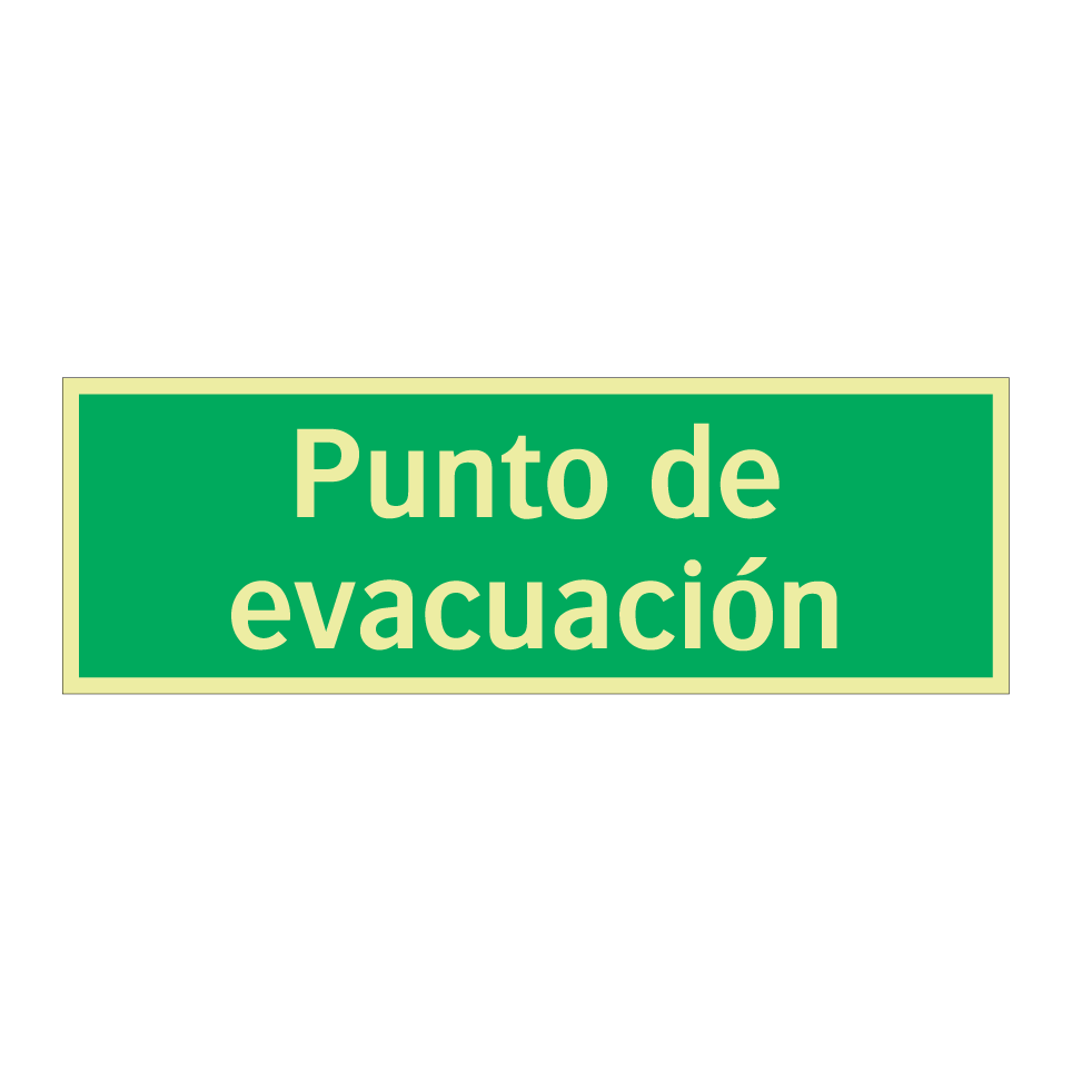 Punto de evacuación