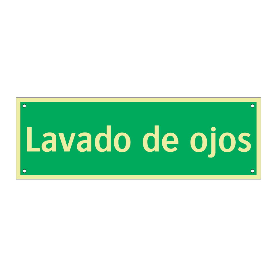 Lavado de ojos