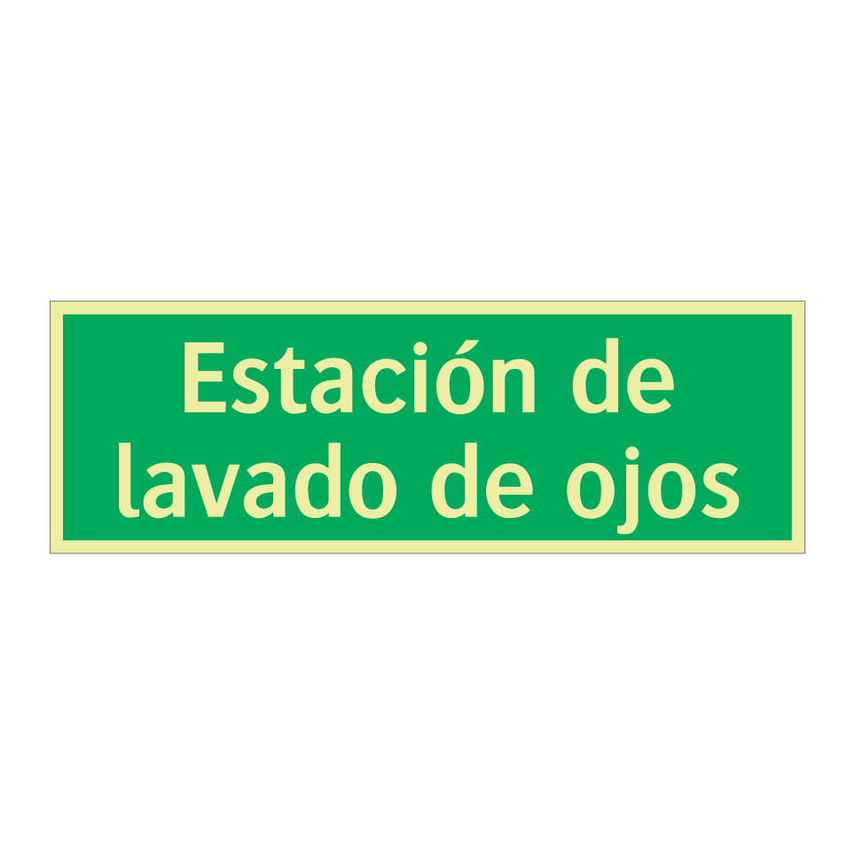 Estación de lavado de ojos