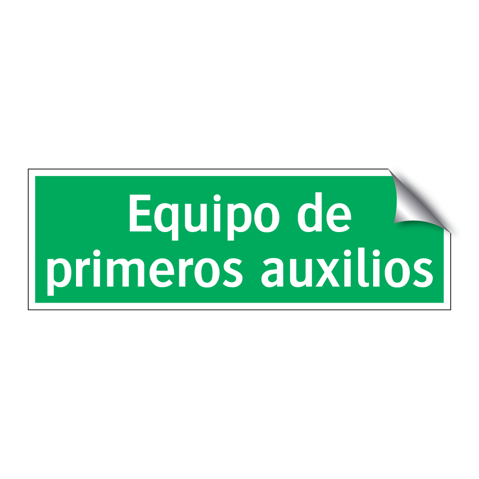 Equipo de primeros auxilios