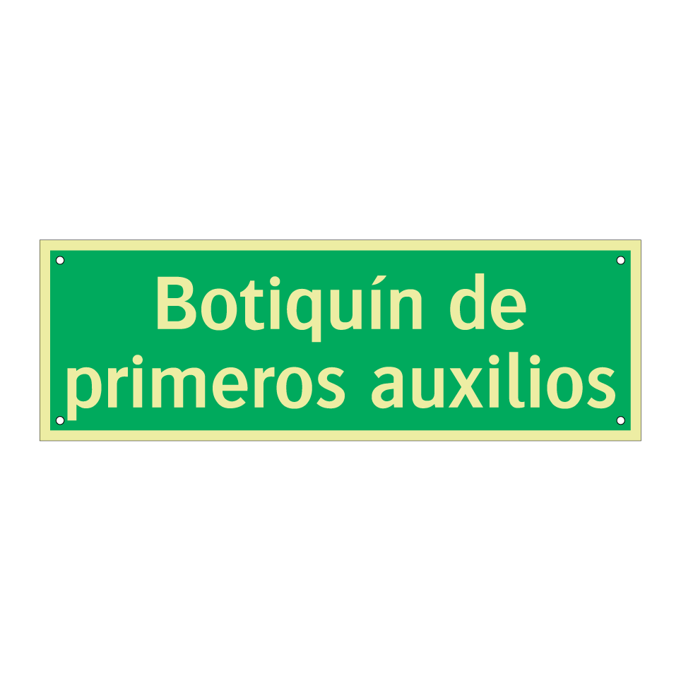 Botiquín de primeros auxilios