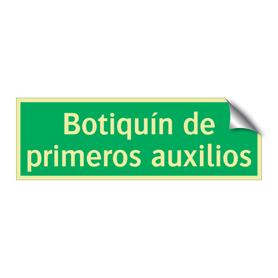 Botiquín de primeros auxilios