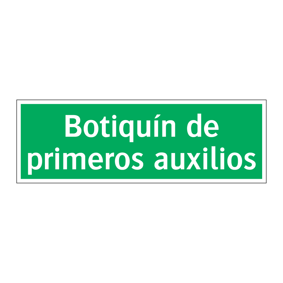 Botiquín de primeros auxilios